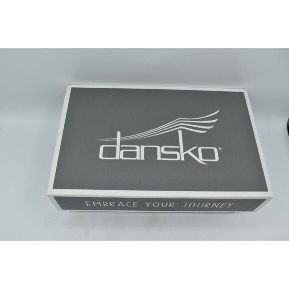 Dansko Womens EU 40 US 9.5-10 Nora Black Leather Slip On Loafers Shoes Clogs - Picture 10 of 11